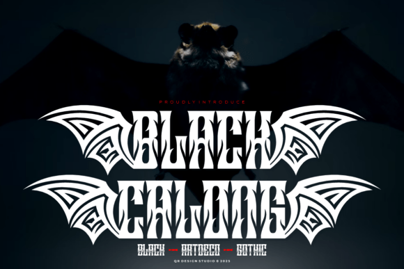 Black Calong: A Bold Font for Commanding Visual Identity