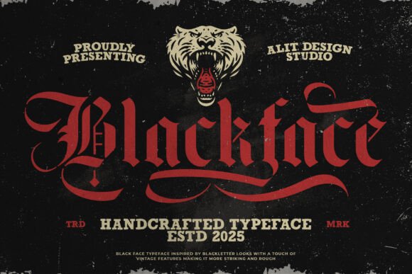 Black Face: Unleash the Power of Bold Blackletter Design
