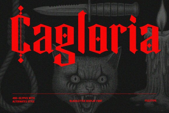 Cagloria: Integrating Gothic Typography Into Modern Design Workflows