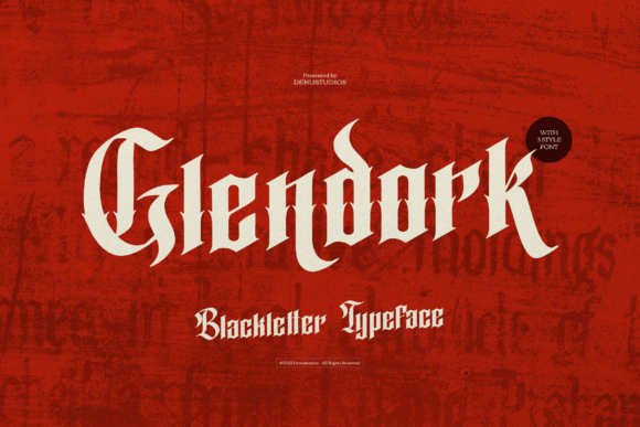 Glendork: A Typeface That Bridges Medieval Aesthetics and Modern Creativity