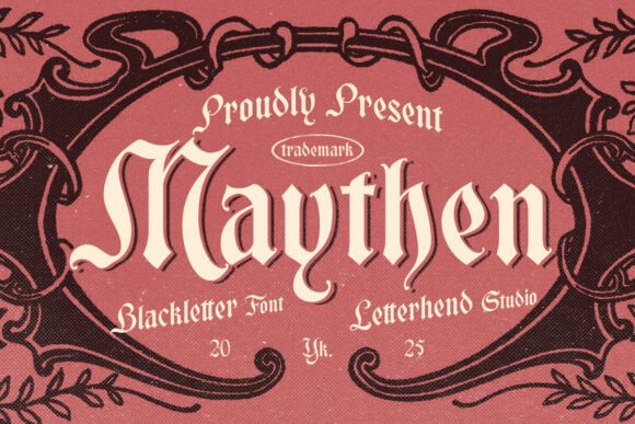 Maythen: A Bold Statement in Typography for Strategic Design