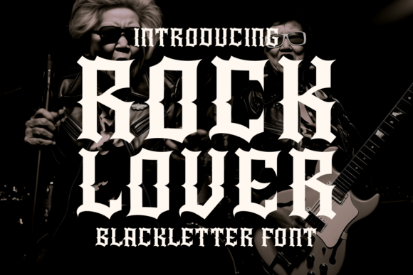 Rock Lover: The Bold Font That Captures the Spirit of Rock ‘n’ Roll