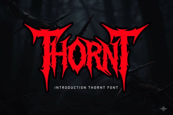 Thornt: Navigating the Bold Allure of Gothic Blackletter Design