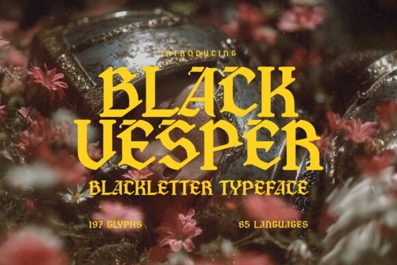 Unleashing the Power of Black Vesper: A Font for the Arcane and the Extraordinary