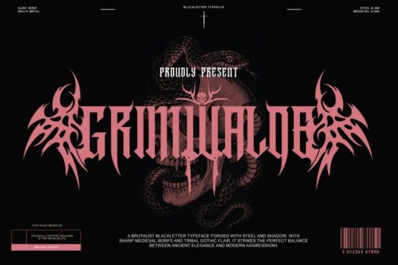 What Makes Grimwalde a Unique Choice for Gothic and Bold Typography?