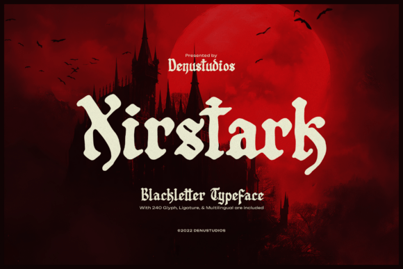 Xirstark: Why This Blackletter Font Is a Bold Choice for Your Brand Identity